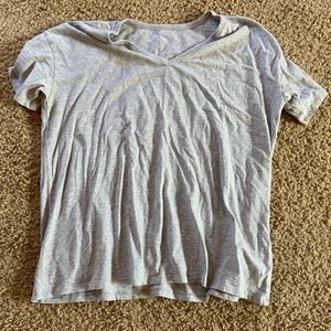 Aerie Distressed Boyfriend V-Neck